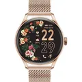 Ice-Watch 023394 Smartwatch ICE Smart 2.0 Rund Roségoldfarben mit Milanaiseband - Rosa