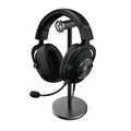 LOGITECH G PRO X + Stand, kabelgebunden, Over-ear Gaming-Headset mit Ständer Sch