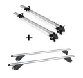 2x Fahrradträger Bike Pro+Alu Dachträger RB003 für für Opel Astra H SW 5Türer 07