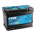 Exide Starterbatterie PKW EK700 70Ah AGM Start-Stopp Autobatterie Micro-Hybrid