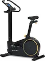 SportPlus I Heimtrainer I mit Wattanzeige für Zuhause, ca. 10 kg Schwungmasse, 24 Widerstandsstufen, Handpulssensoren, Stepper, max Benutzergewicht 150 kg, SP-HT-9600-B-iE