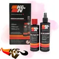 K&N Filter Wartungskit Reinigungsset -Filterreiniger  + Filteröl Sportluftfilter