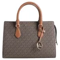 MICHAEL KORS MD CZ SATCHEL SHEILA Brown - Bronze