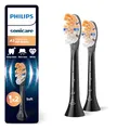 Philips Sonicare A3 Premium All-in-One, Original Ersatzbürstenköpfe, Schwarz, 2er-Pack, HX9092/88