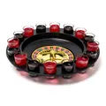 Roulette trinkspiel Trinkroulette 16 Gläser 2 Kugeln Schnaps Roulette Saufspiel