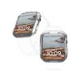 URBAN Armor Gear UAG Schutzhülle für Apple Watch, 45 mm, iWatch-Serie 9/8/7, Scout Clear, robust, transparent, militärische Qualität, sturzsicher, zum Aufstecken, Hartschalenhülle