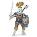 Papo 39362 Spielfigur Ritter mit Adlerhelm blau 7cm