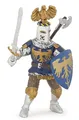 Spielfigur Papo   Ritter mit Adlerhelm, blau