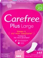 Carefree Damenbinden lang, weiß, parfümiert, 48 Stück