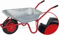 Pro-Bau-Tec Garten- und Bauschubkarre mit PolyurethanRad 85L Tragkraft 160kg