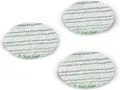 KÄRCHER Polierpads Mikrofaser 60 °C waschbar, 3 St. weiß/grün