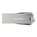 SANDISK Ultra Luxe USB 3.2 Flash-Laufwerk 128 GB (USB 3.2 Gen 1- und USB 3.0-fähig, 400 MB/s, Passwortschutz, Software zur Datenwiederherstellung)