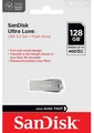 SanDisk Ultra Luxe 128GB USB 3.2 USB Stick 128 GB silber 400 MB/s Lesen OVP