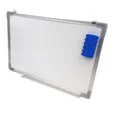 Idena Whiteboard Tafel Bürobedarf 10414 Magnethaftend mit Aluminiumrahmen und 6