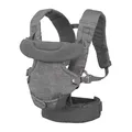 Infantino Flip Advanced 4-in-1 Babytrage/Ergonomisch/Säuglinge & Kleinkinder