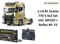 Tamiya 300056379 1:14 RC Scania 770 S 4x2 + MFC-03 Multifunktionseinheit