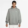Nike Sportswear Kapuzensweatshirt M NK CLUB BB PO HOODIE mit Kängurutasche, mit angesetztem Bündchen, ohne Verschluss grau XXXL (64/66)