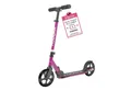 Hudora Cityroller Scooter Start 200 Höhenverstellbarer & zusammenklappbarer Cityroller, Kinder- & Erwachsenenroller für bis zu 100kg mit Ständer