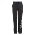 Adidas Mädchen Essentials Linear Logo Pants, Black/White, 7-8 Years