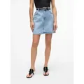 Vero Moda Jeansrock VMTESSA HR SHORT DNM SKIRT MIX GA NOOS blau S (36)