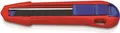 KNIPEX CutiX - Messer mit Abbruchklingen - 18 mm (90 10 165 bk)