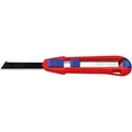 Knipex Cuttermesser Alu Druckguss 18mm m. 3 Klingen , 4003773087533