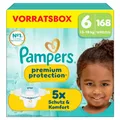 Pampers Premium Protection Gr.6 Extra Large 13-18kg Windeln Vorratsbox 168 Stück