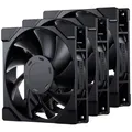 120x120x25mm Phanteks M25 Gen2 PWM Lüfter, 3er-Pack - schwarz