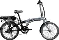 Zündapp E-Bike Klapprad Z120, 7 Gang Shimano Tourney Schaltwerk, Kettenschaltung, Heckmotor, 374,4 Wh, Pedelec, Elektrofahrrad für Damen u. Herren