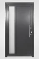 Panto Haustür Modell K 011 DIN rechts anthrazit 110 x 210 cm