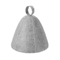 Saunahut aus Wollfilz Filzkappe Saunamütze Saunahaube Anti-Hitze-Kappe Schapka Saunakappe Unisex