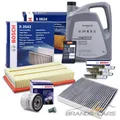 BOSCH INSPEKTIONSPAKET FÜR AUDI A3 SEAT SKODA VW GOLF 7 8 TIGUAN T-ROC 1.5 TSI