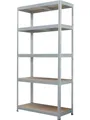 Trend Line Schwerlastregal Metallsteckregal 180 x 90 x 40 cm 5 Holzböden 875