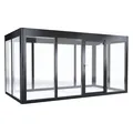 SunElements Gartenhaus SunGarden Infinity 4.2 Anthrazit-Metallic 10,3 m²
