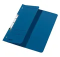 LEITZ Fächermappe Schlitzhefter A4 3744 Blau