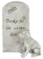Gedenksein/Erinnerungsstein/Grab-Deko Trauer/Tiergrabstein Erinnerung 'Hund'