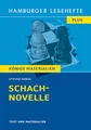 Schachnovelle: Text und Materialien (Hamburger Lesehefte PLUS)