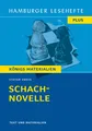 Schachnovelle Stefan Zweig