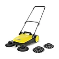 Kärcher Handkehrmaschine S 4 Twin 2in1 mit Seitenbesen für feuchtes Kehrgut