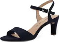Tamaris Damen Sandalette mit Stilettoabsatz Blau 37 EU