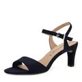 Tamaris Damen Sandalette mit Stilettoabsatz, blau, 37 EU