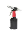 KS Tools Druckluft Nietpistole 515.3101 bis 6,4mm I Druckluft-Blindniet-Pistole mit 6 Mundstücken I Besonders Geräuscharm I Für Stahl-, Aluminium-Nieten uvm.