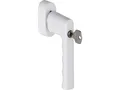 1er PACK(Stk) HOPPE 11712326 Fenstergriff Hamburg 0700S/UD9020 Aluminium 32-42 m