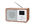SILVERCREST Radio DAB+-Bluetooth-Radio Küchenradio in Holz-Optik weiß *B-Ware