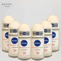 6x 50ml Nivea Fresh Rose Touch Anti Transpirant Deo Roller 72h roll on