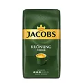 Jacobs Kaffeebohnen Krönung Crema, 4er Pack, 4 x 1 kg Bohnenkaffee