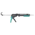 wolfcraft MG 400 Kartuschenpresse - 4354000 - Ergonomisch mit Griffweitenverstellung - 180 kg Auspressdruck für Klebstoff, Silikon und Acryl aus 310-ml-Kartuschen