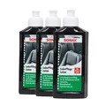 Sonax LederPflegeLotion Reinigungsemulsion für PKW-Interior, Möbel, 3x250 ml