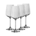 Spiegelau Lifestyle Weißweingläser 440 ml 4er Set aus Kristallglas