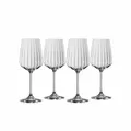 Spiegelau Weißweinglas Set LifeStyle 4-tlg., Weingläser, Kristallglas, 440 ml